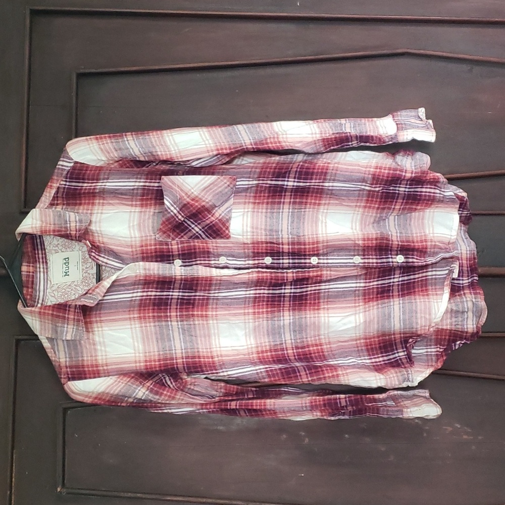 Mudd plaid button down flannel